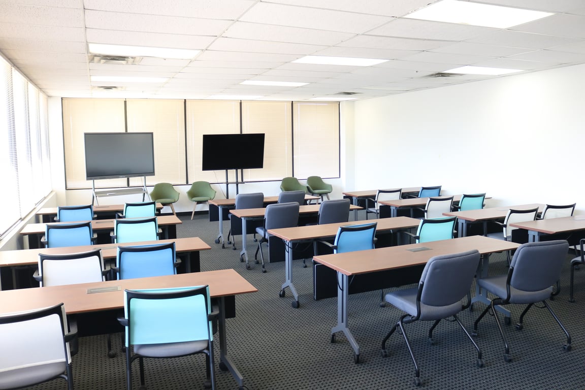 An interior shot of Training Room