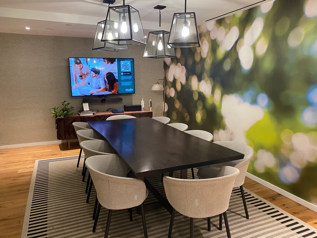 An interior shot of Central Park Meeting Room
