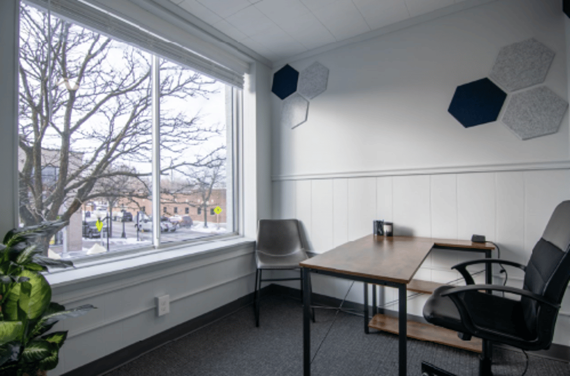 An interior shot of Morgan Office