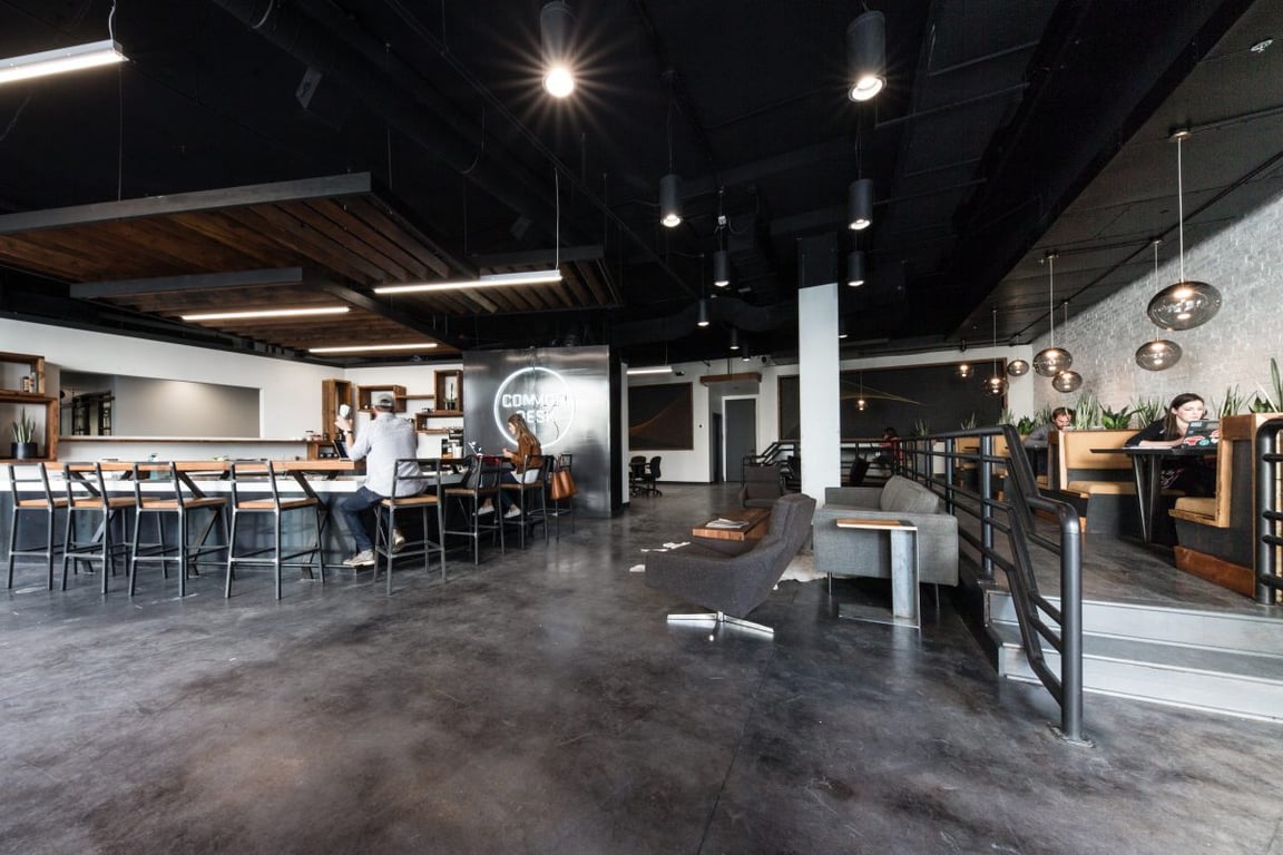 An interior shot of Common Desk - Fort Worth
