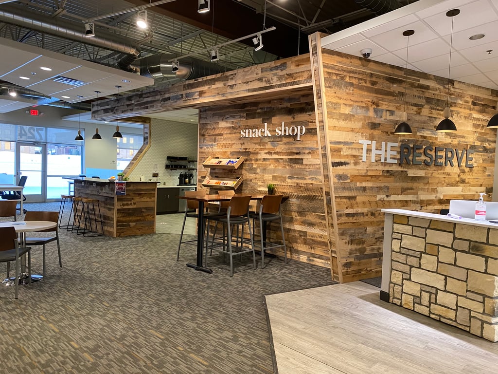 An interior shot of The Reserve - Woodbury