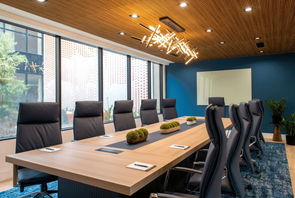 An interior shot of First Floor Board Room