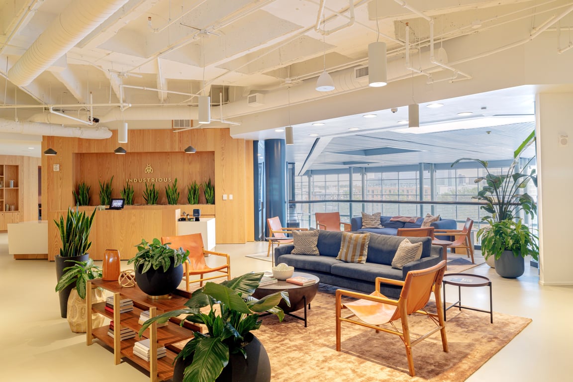 An interior shot of Industrious - Atlanta Perimeter - 1 Concourse Pkwy