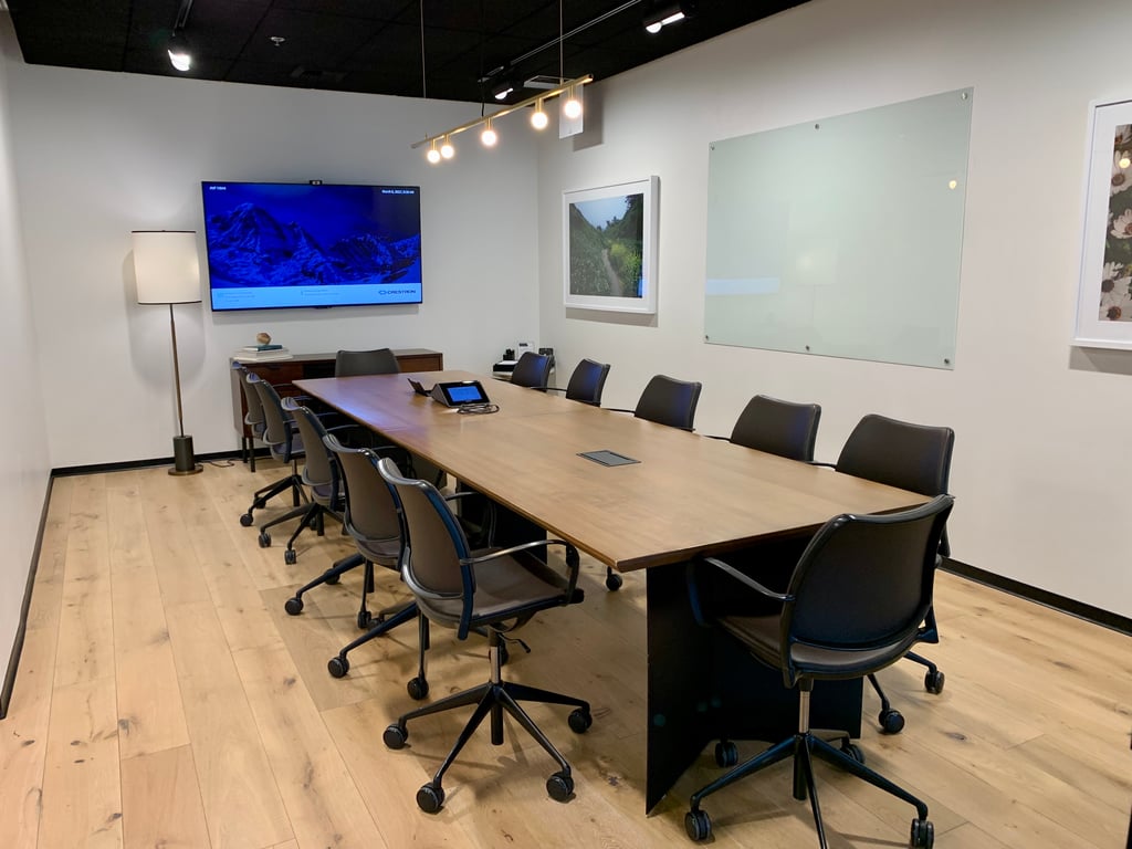 An interior shot of Conference E