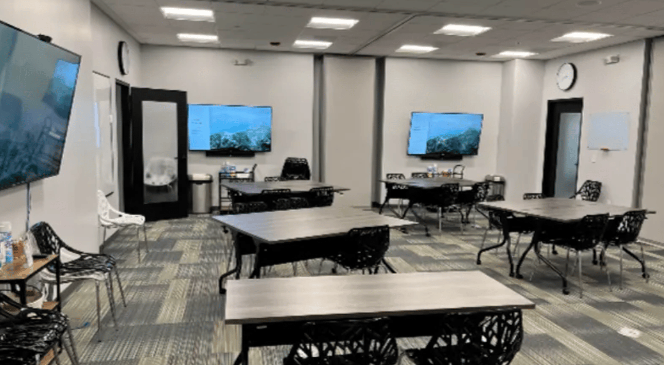 An interior shot of Large Conference Room