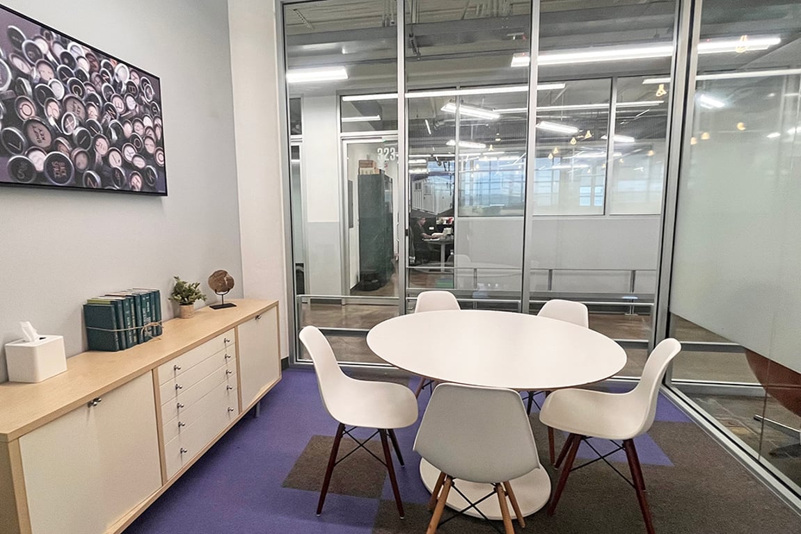 An interior shot of 5 Person Room A