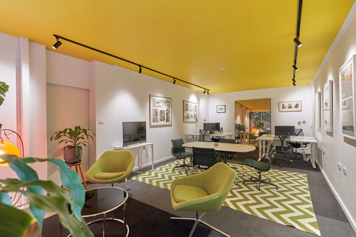 An interior shot of Atrium 1