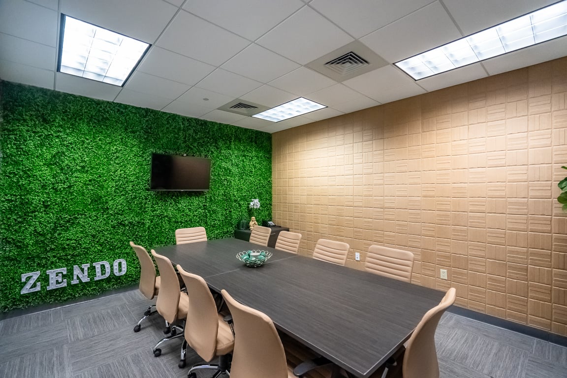 An interior shot of Zendo Room