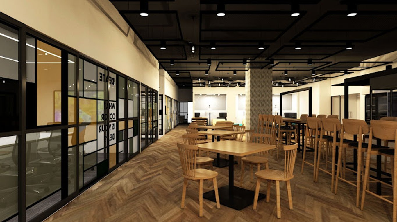An interior shot of Awfis - Unitech Cyber Park 2 Sector - 39