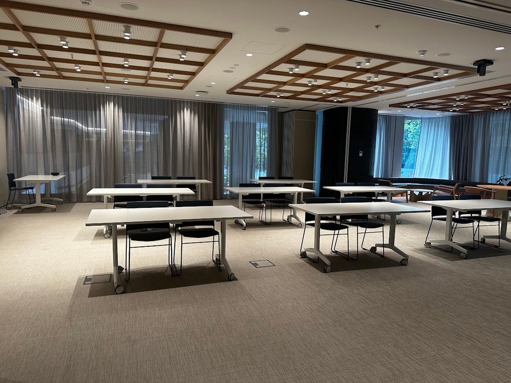 An interior shot of Collaboration Space