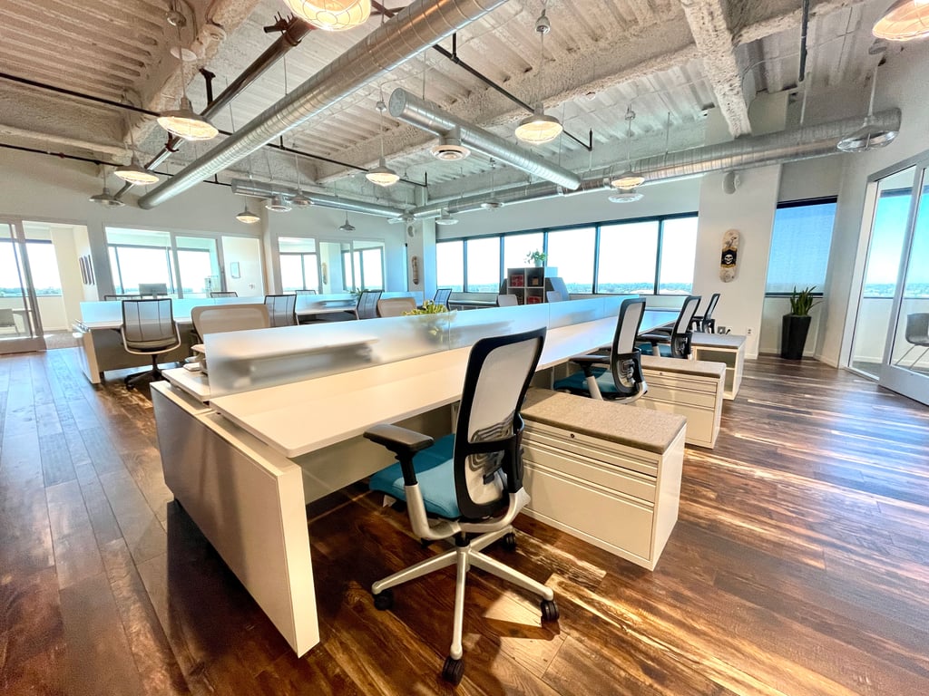 An interior shot of Monthly Open Desk Coworking