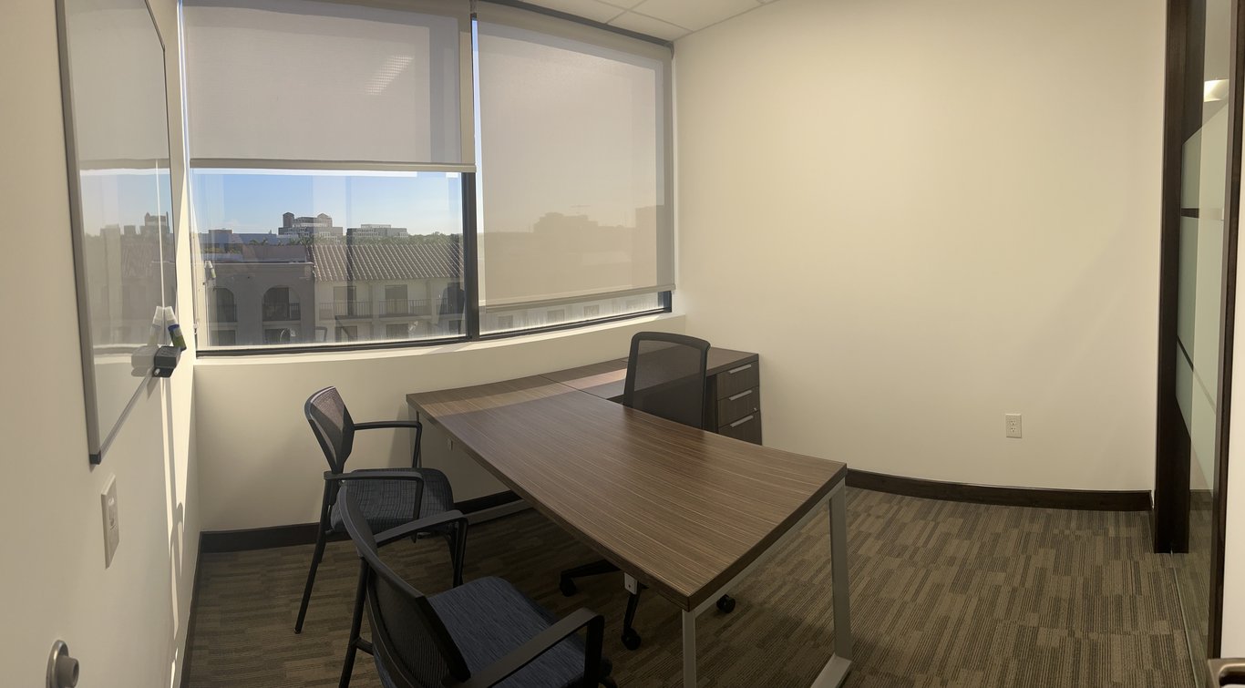 An interior shot of 1 Person Executive Suite