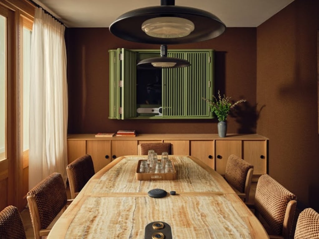 An interior shot of McCourt Room