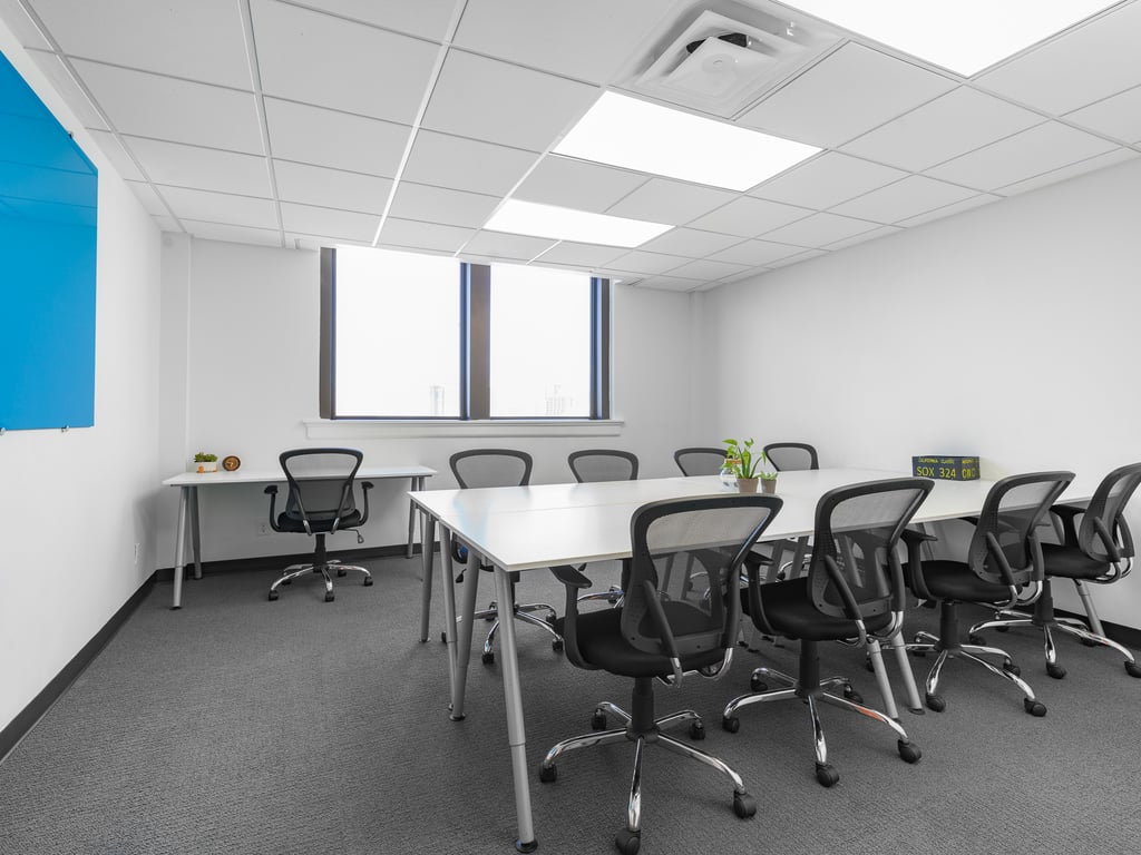 An interior shot of Team Day Office for 8