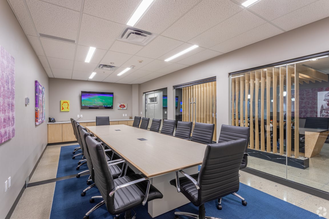 An interior shot of Large Meeting Room