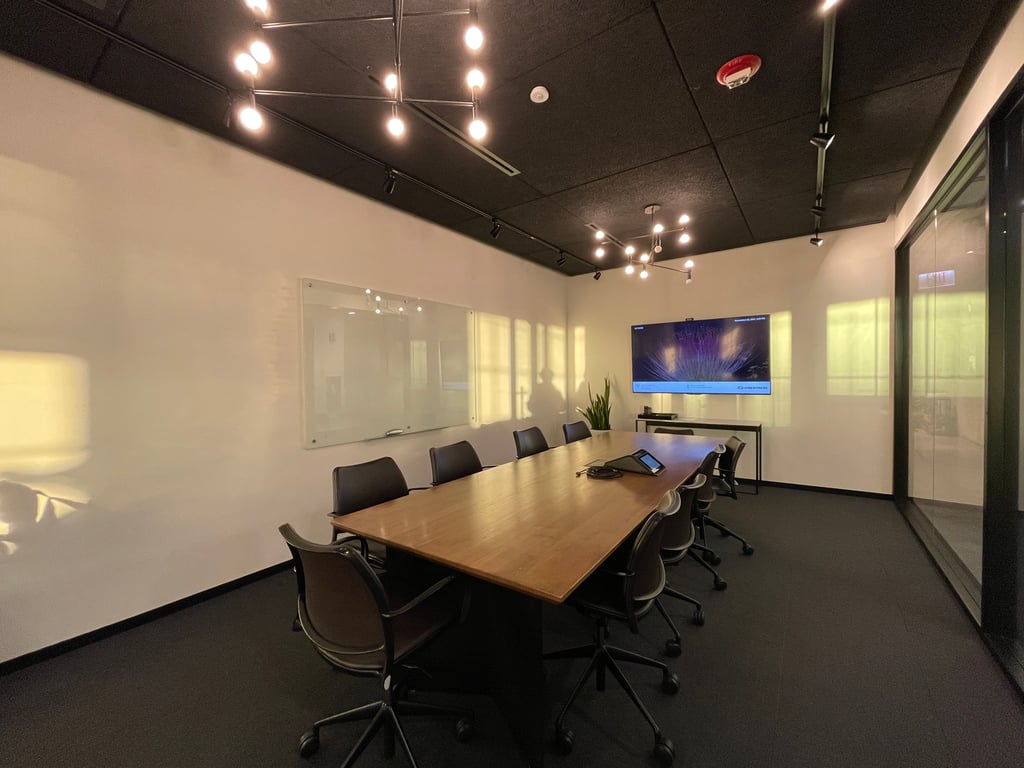 An interior shot of Conference D