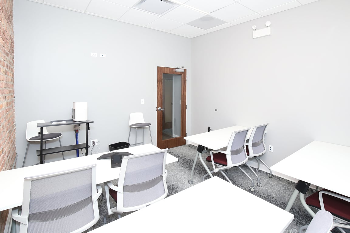 An interior shot of Lawrence and Madelyn Jenkins Conf. Room