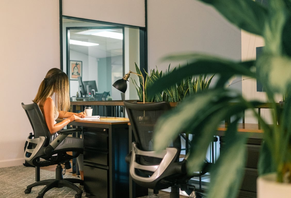 An interior shot of Outlet Coworking - Midtown Sacramento