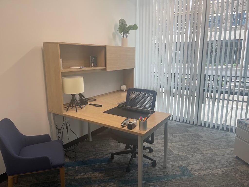 An interior shot of Cernan Day Office