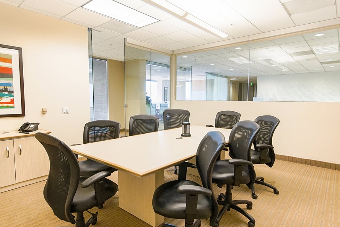 An interior shot of 8 Person Meeting Room