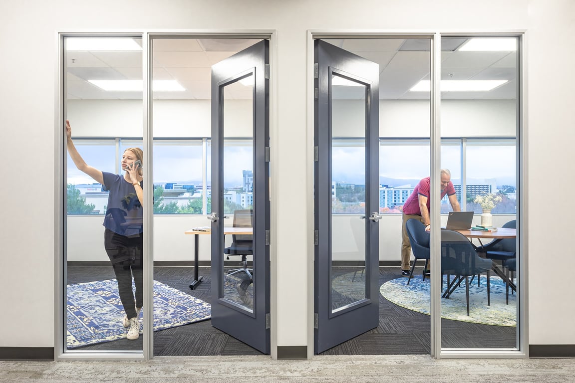 An interior shot of Private Day Office