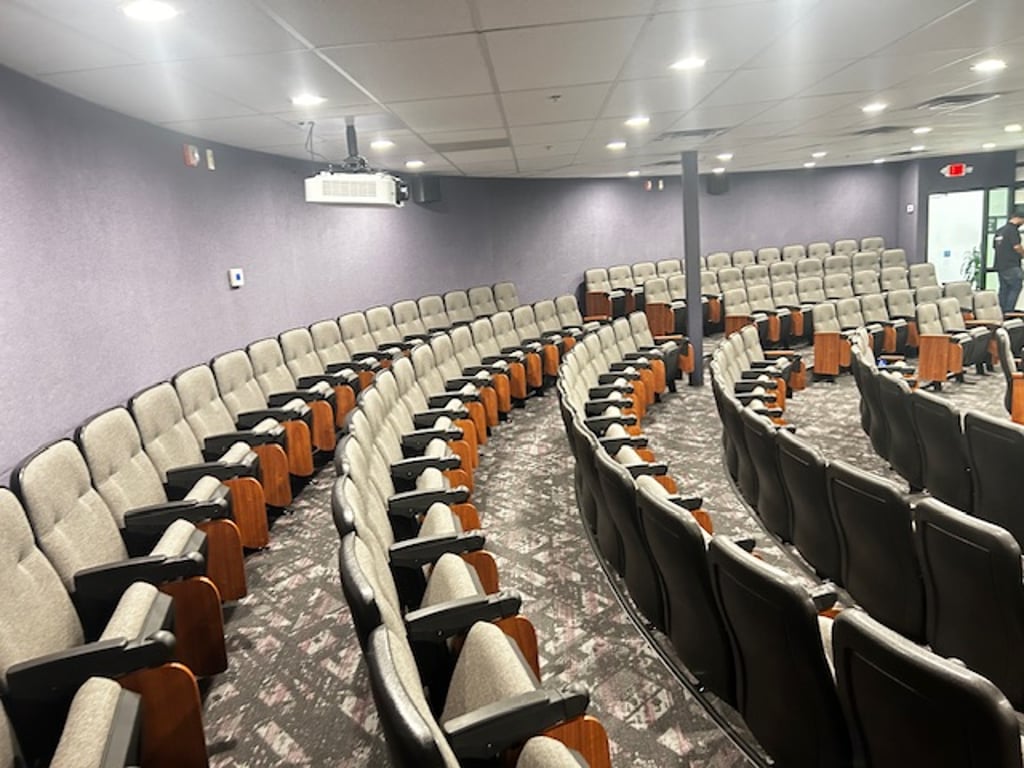 An interior shot of Perimeter83 Theater