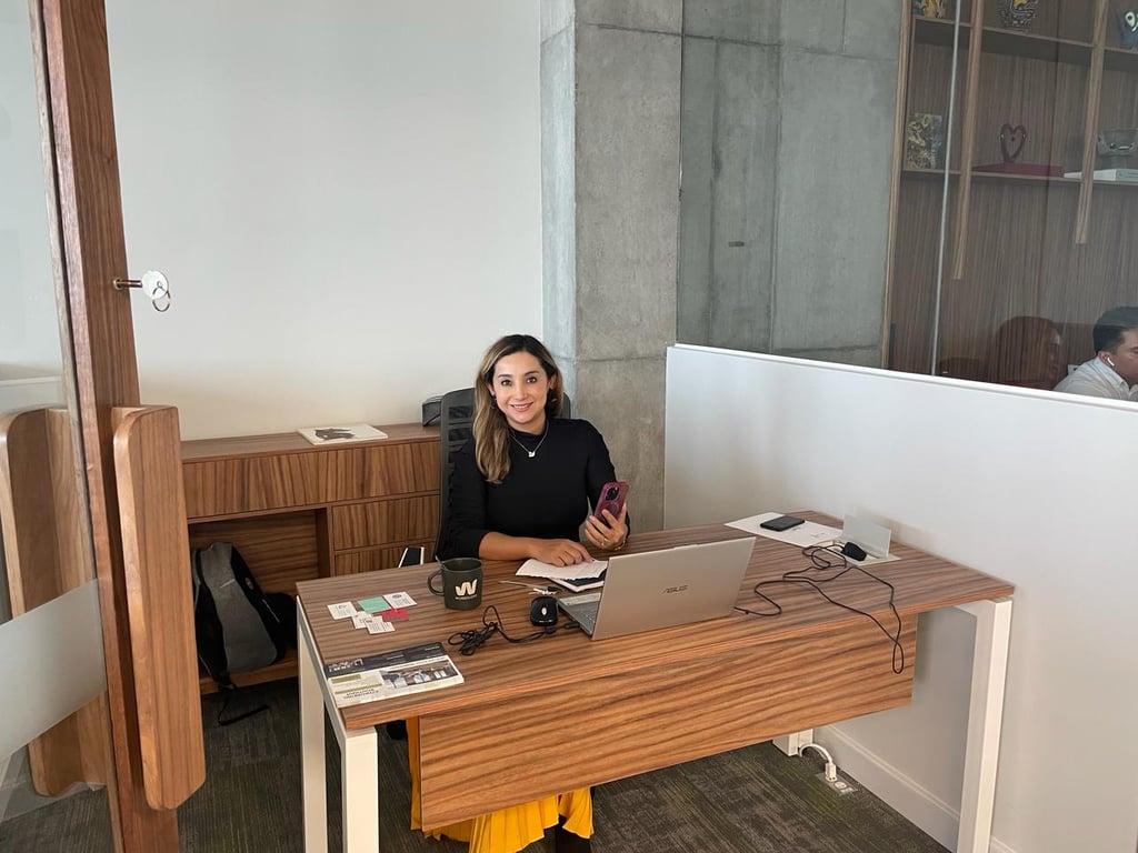 An interior shot of Private Office