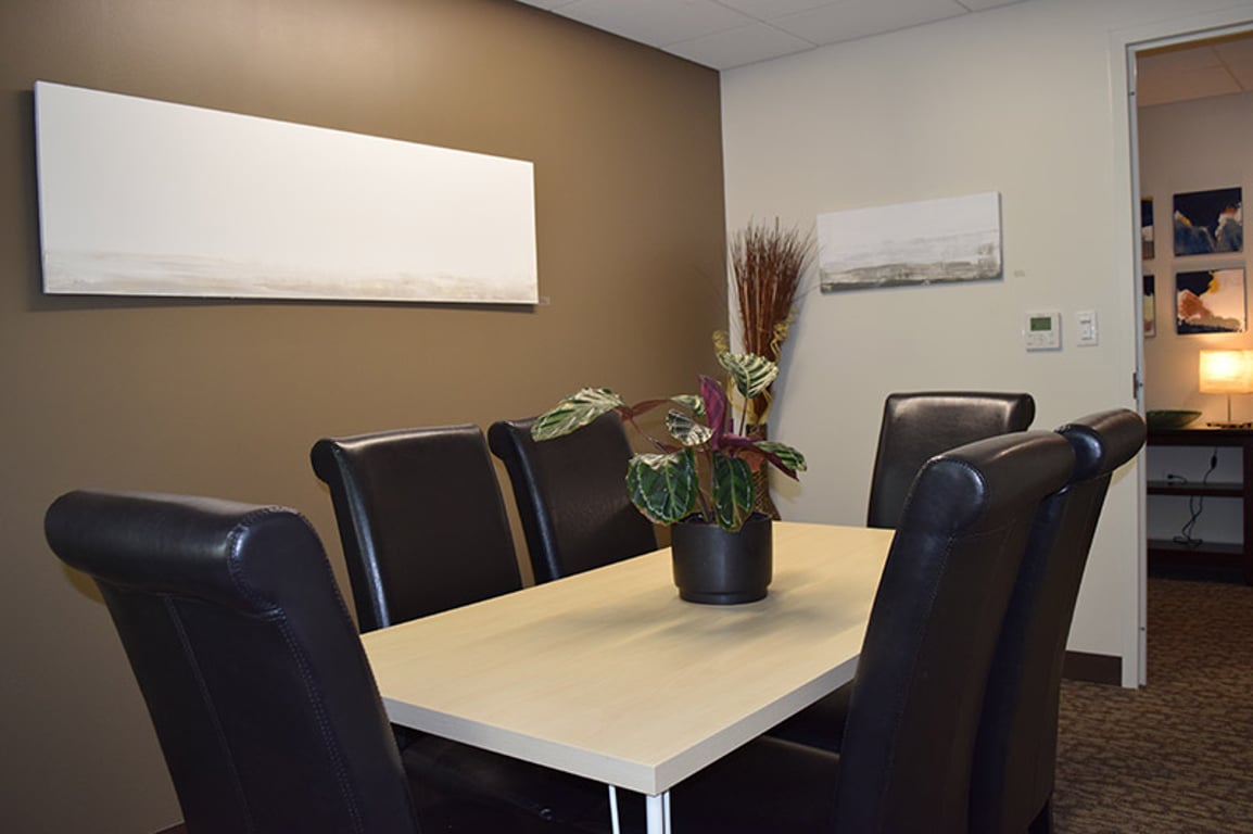 An interior shot of Small Conference Room