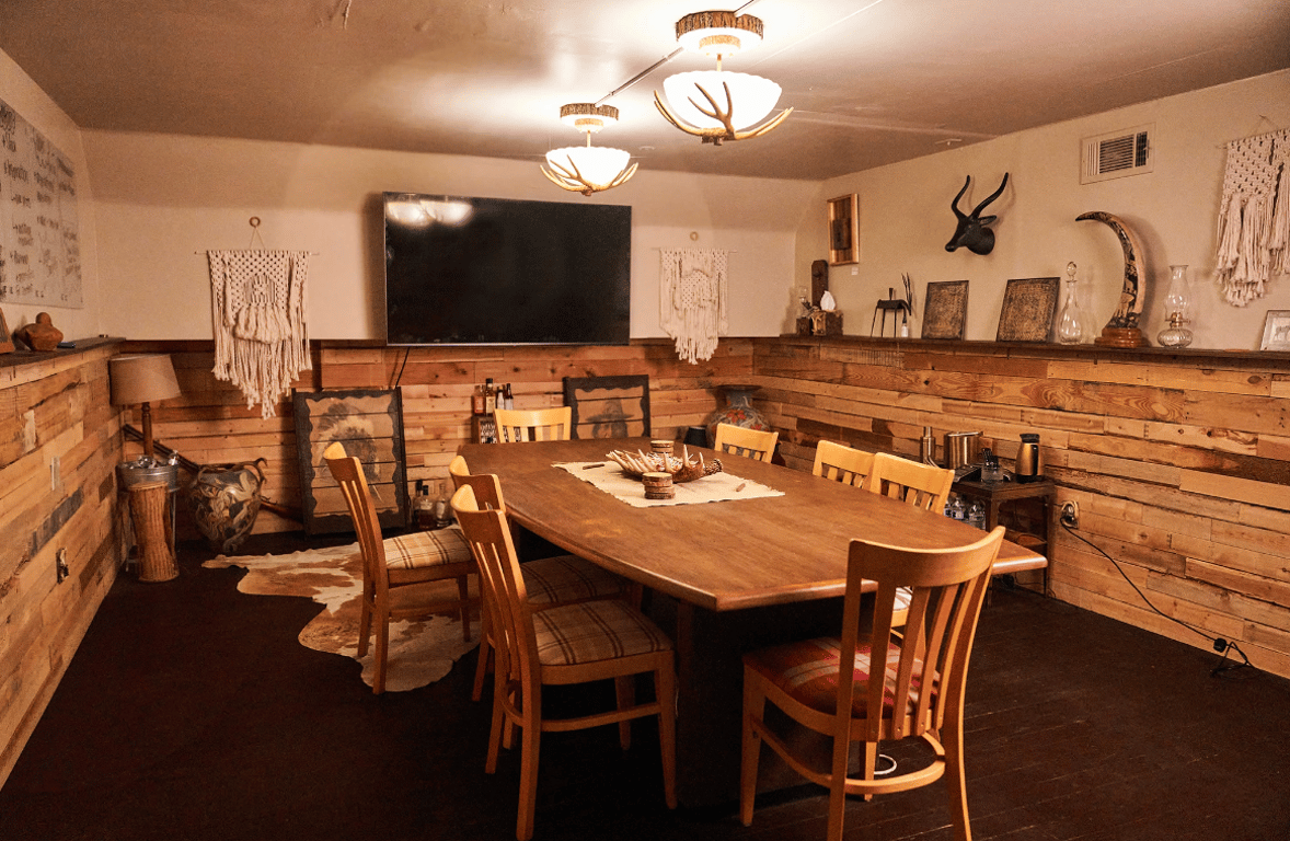 An interior shot of The Lodge