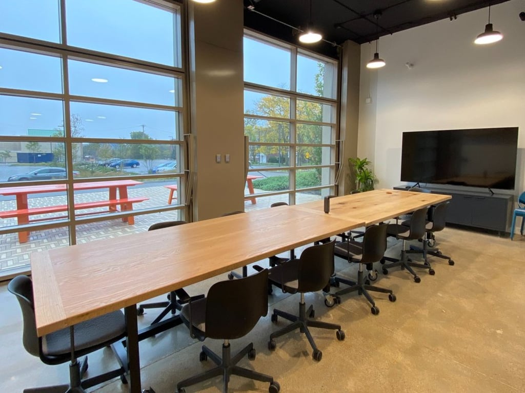 An interior shot of The Workshop