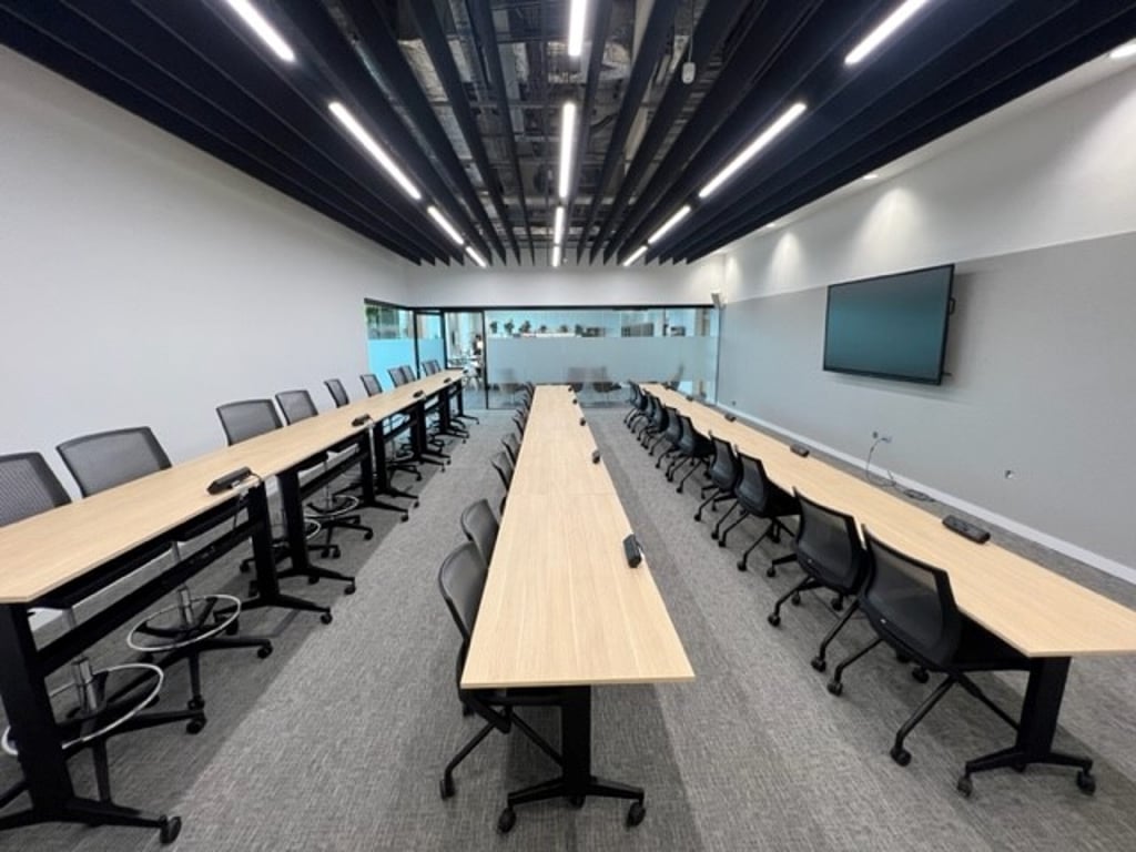 An interior shot of Atlas Ideation