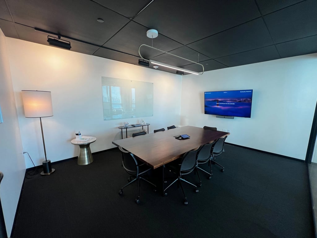 An interior shot of Conference I