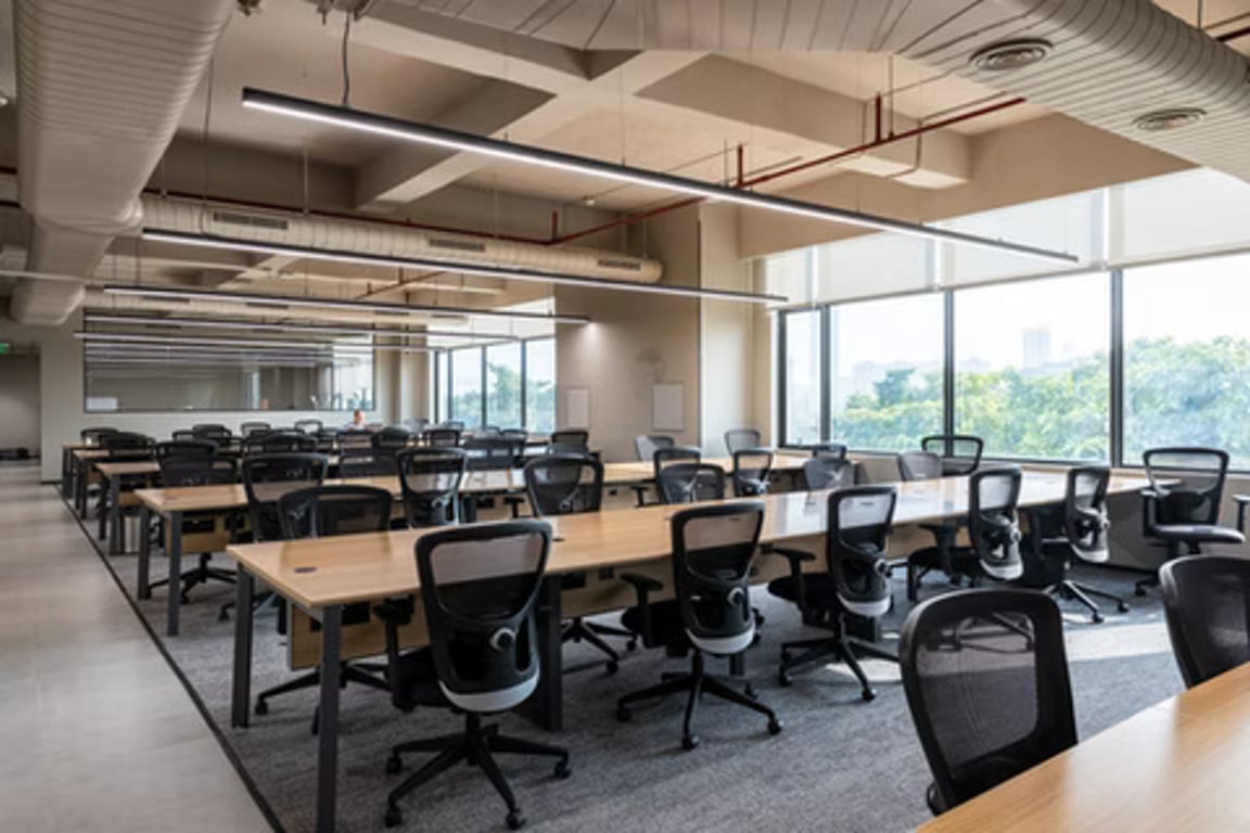 An interior shot of Dedicated Desk