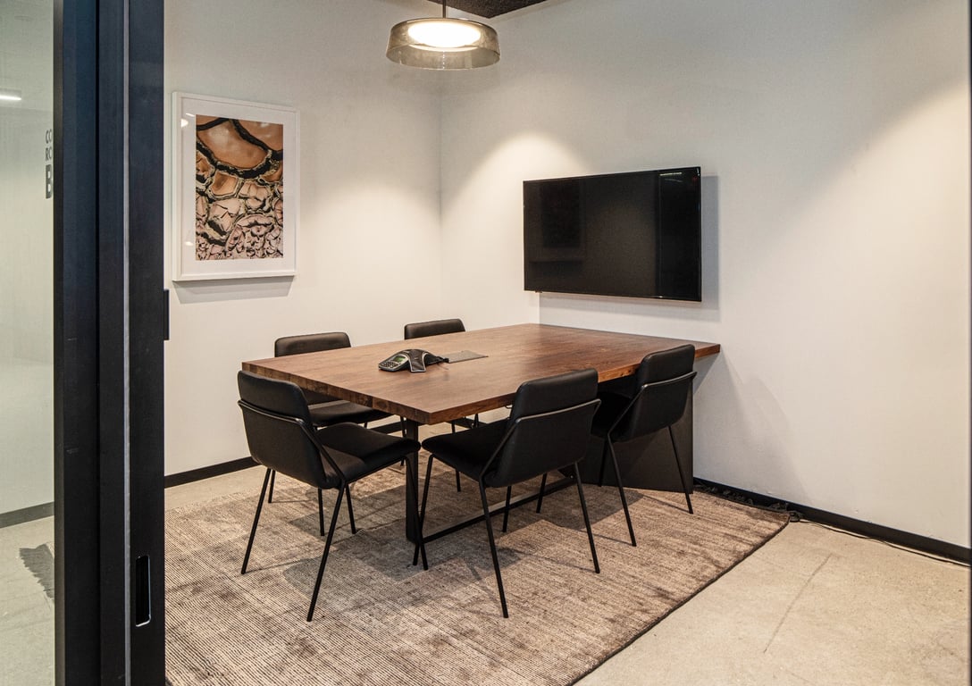 An interior shot of Conference 1B