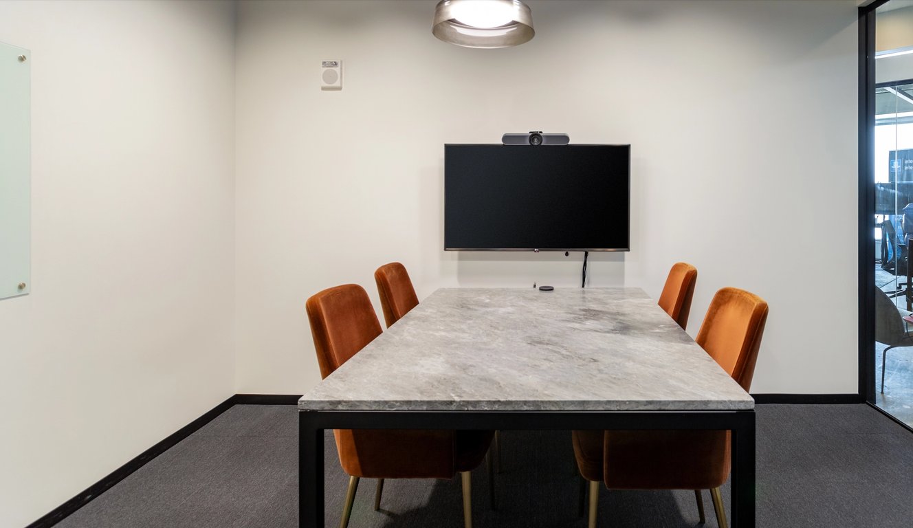 An interior shot of Room B