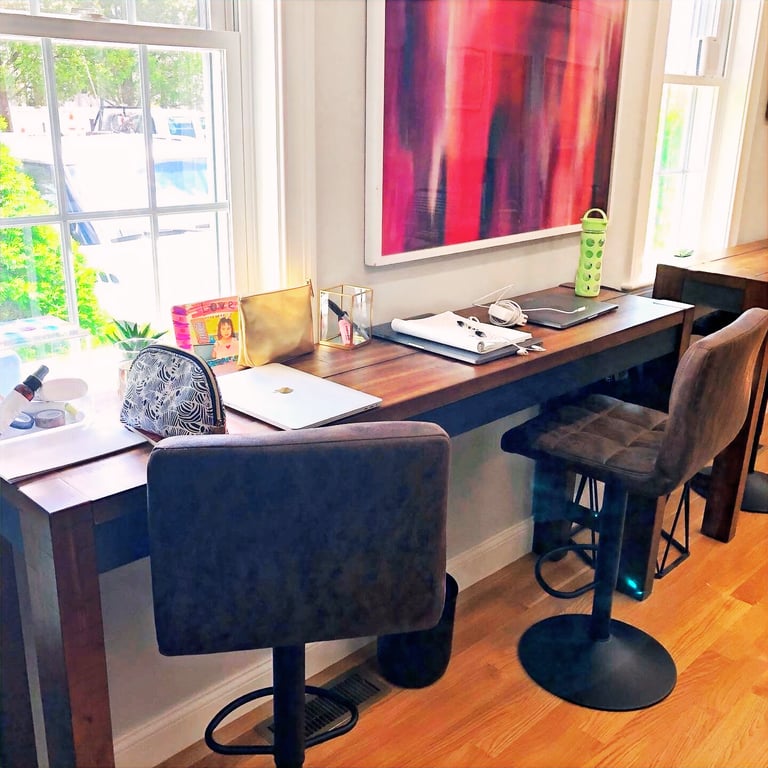 An interior shot of Burbspace