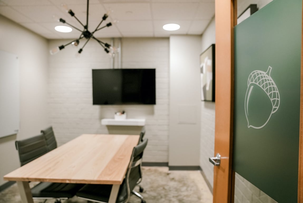 An interior shot of Method Conference Room (7 people)