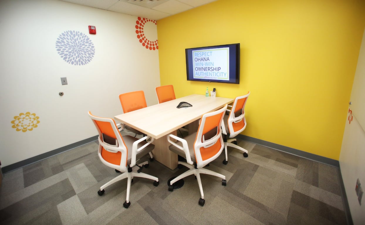 An interior shot of Conference Room 2
