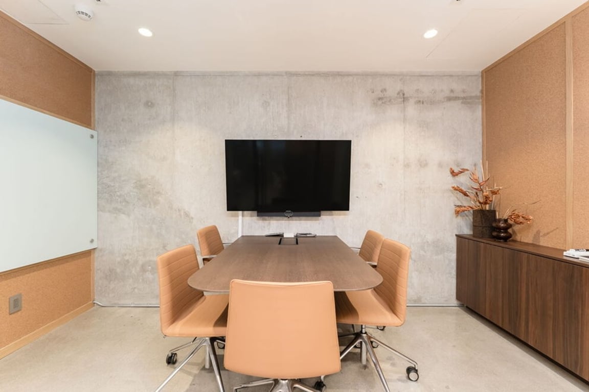 An interior shot of 4 Person Meeting Room - Birch Meeting Room