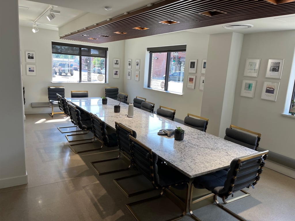 An interior shot of The Exchange