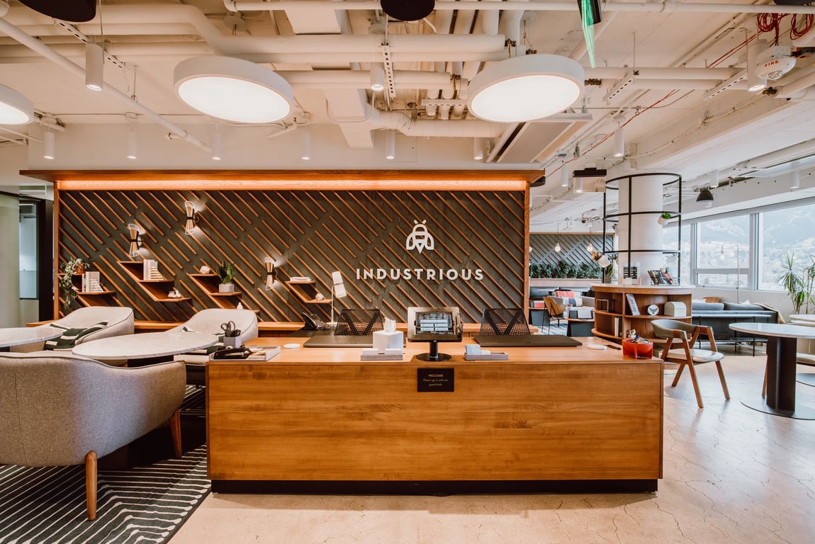 An interior shot of Industrious - Pearl Street