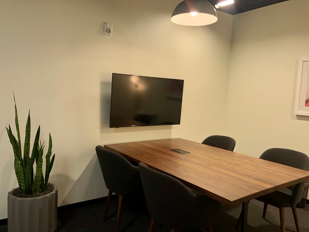 An interior shot of Conference D