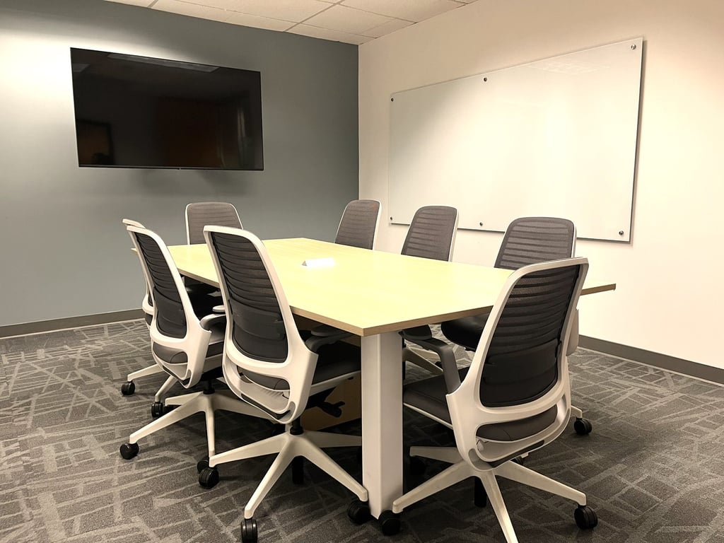 An interior shot of Iron Horse Conference Room