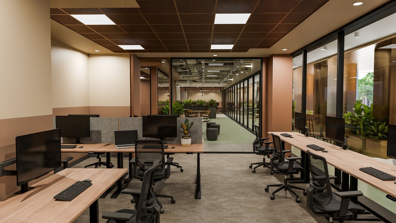 An interior shot of Suite 28