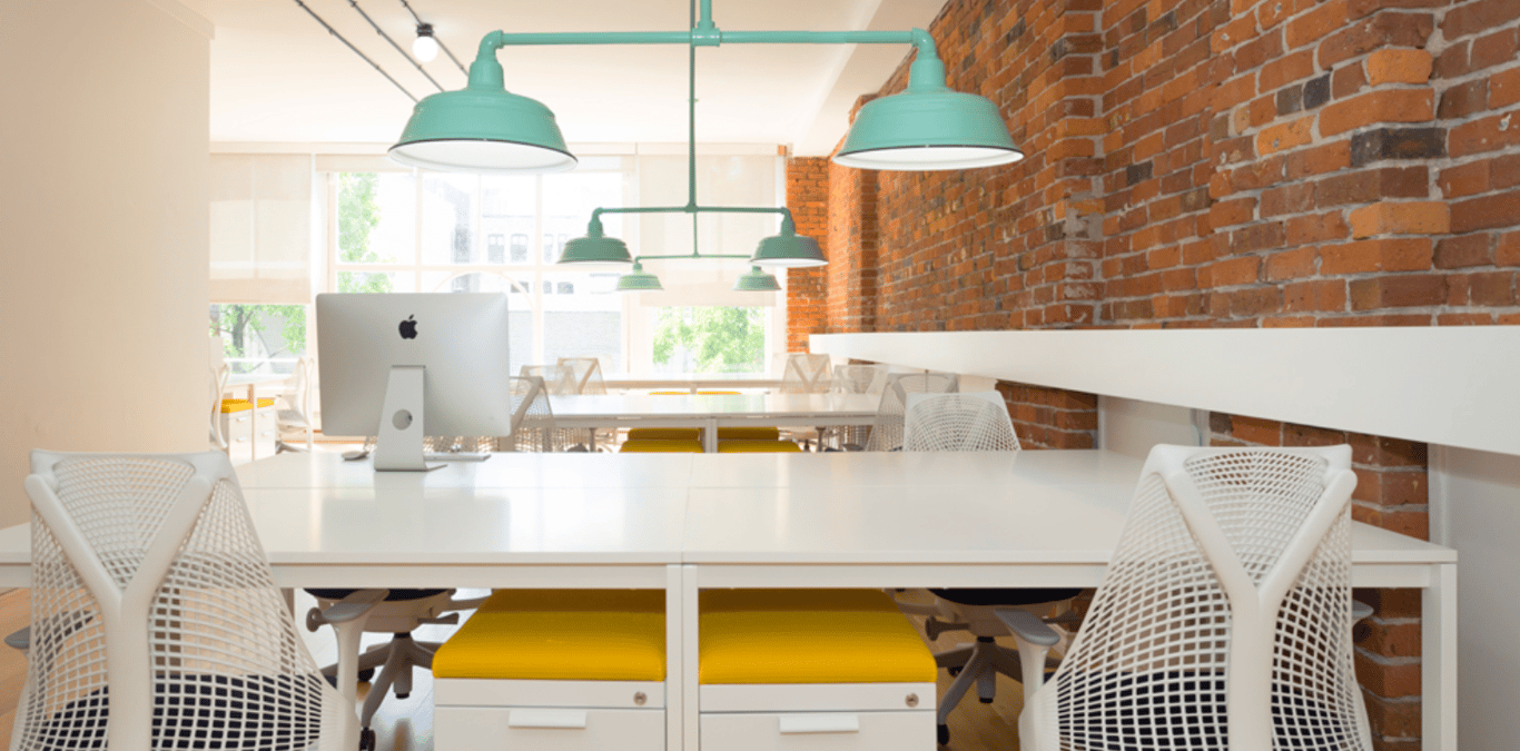 An interior shot of Daily Dedicated Desk