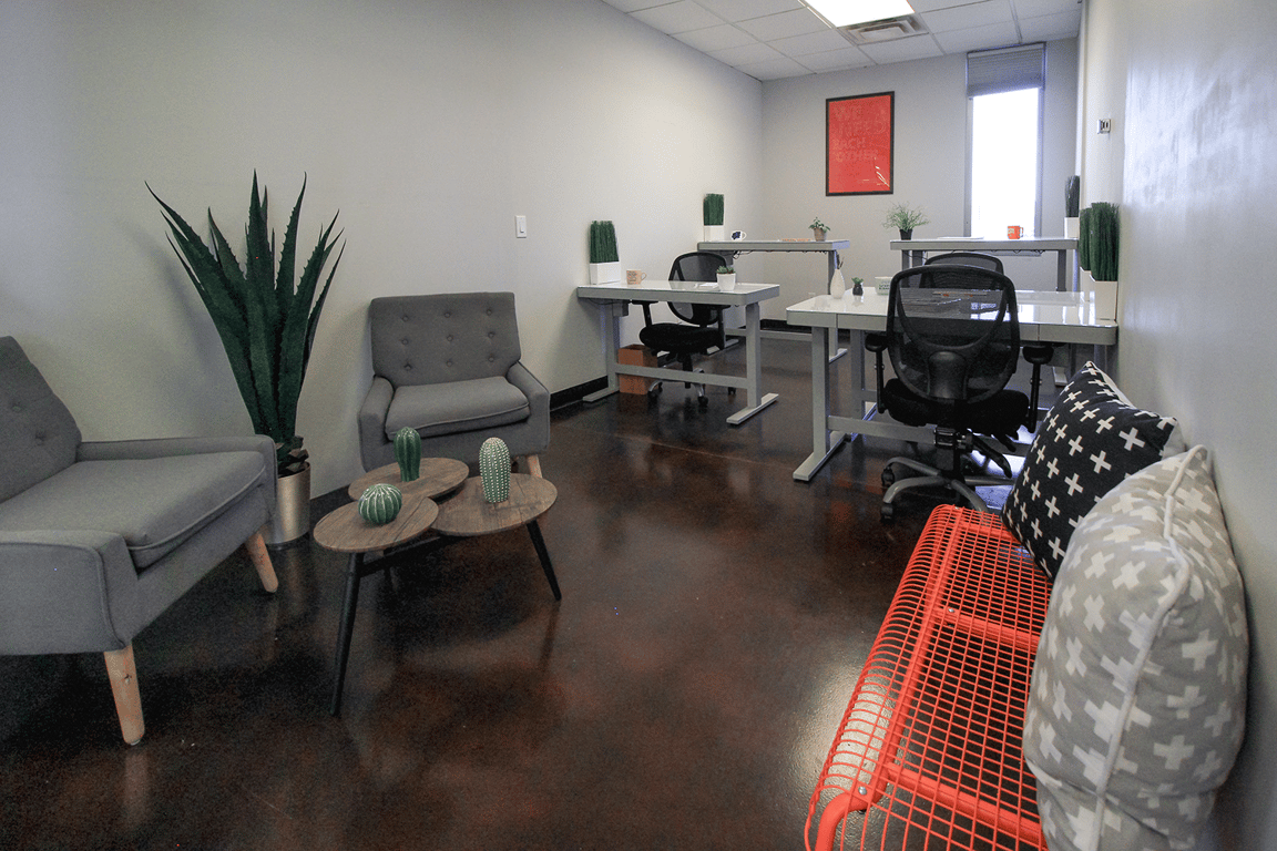 An interior shot of Office No. 5