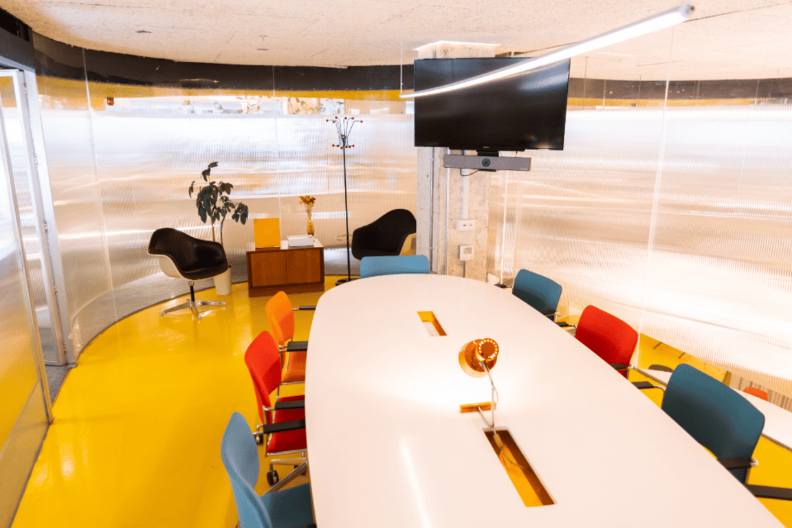 An interior shot of Second Home - Spitalfields - Richard Florida (Mezzanine)