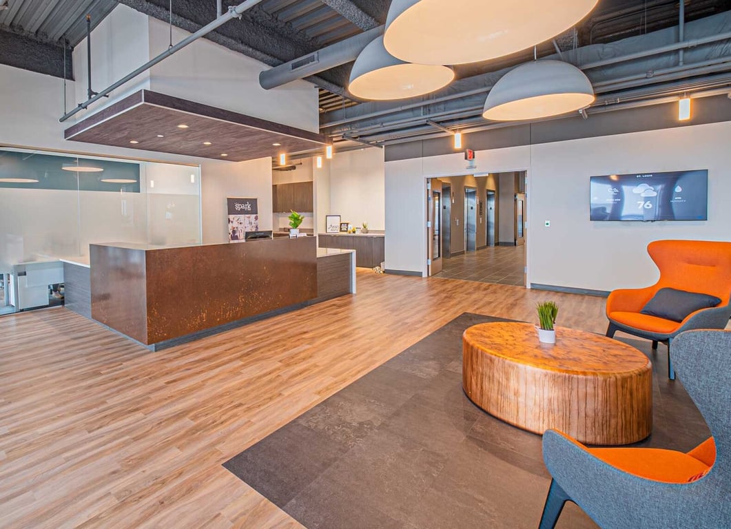 An interior shot of Spark St. Louis