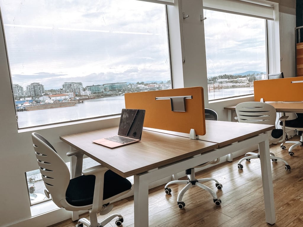 An interior shot of Victopia Coworking Space