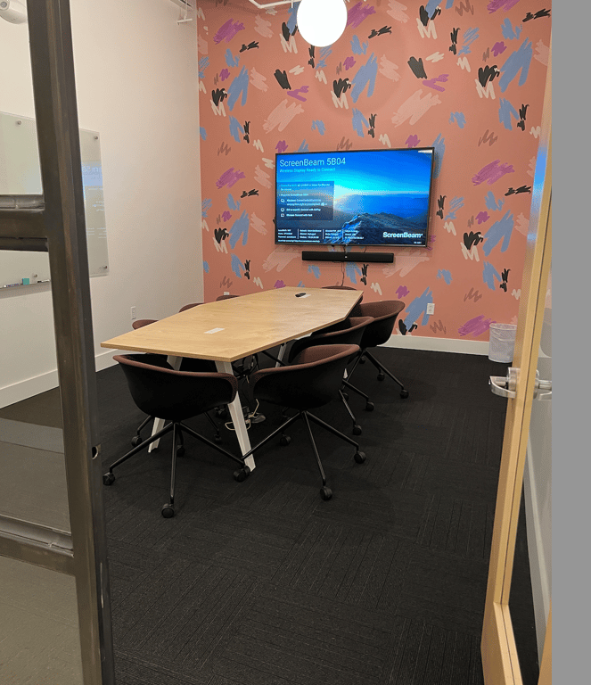 An interior shot of Redel Conference Room